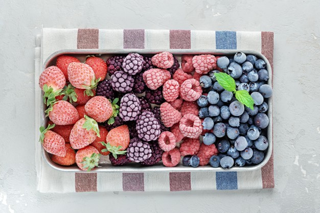 Frutas congeladas